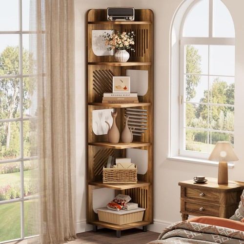 Tier tall corner - corner, shelf,